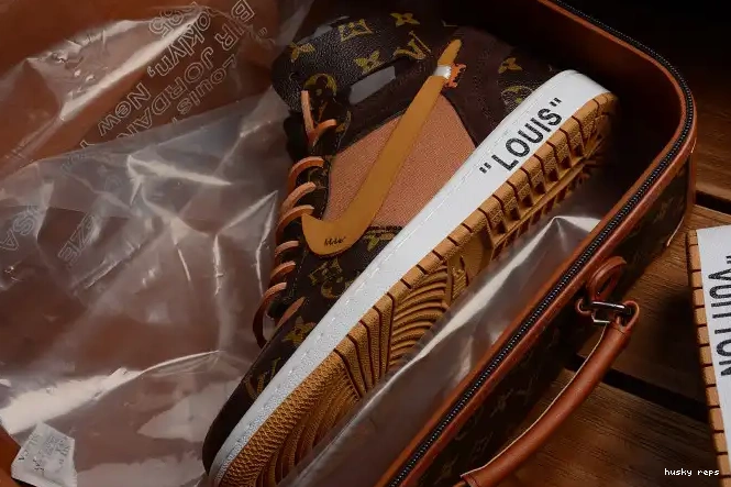 Cheap Husky Off-Louis Air x AQ0818-158 OW Jordan 1 AJ1 0505